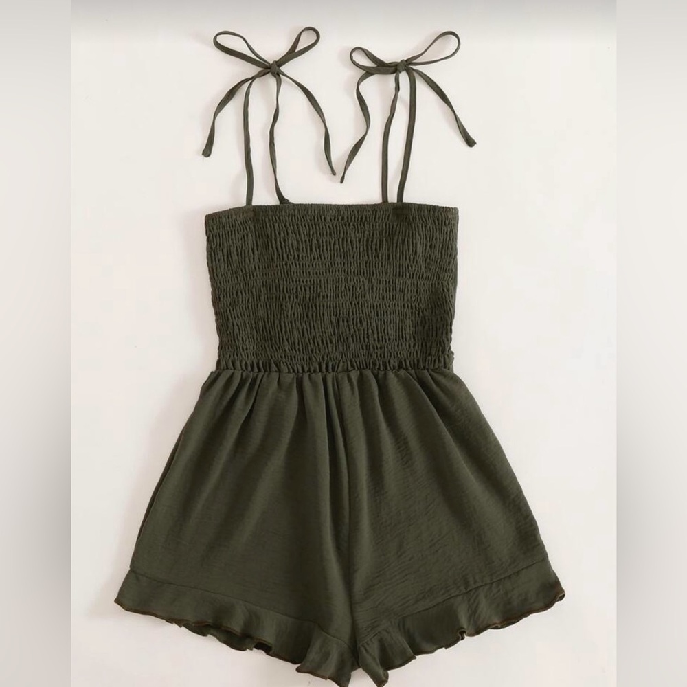 $5 for $20 item: Olive Green Women’s Romper
